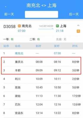 嘉兴至南充高铁票价是多少（嘉兴至南充火车时刻表）-图2