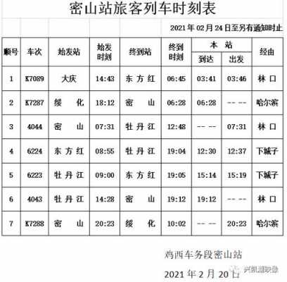 密山市火车站电话多少（密山市火车站电话多少号）-图1