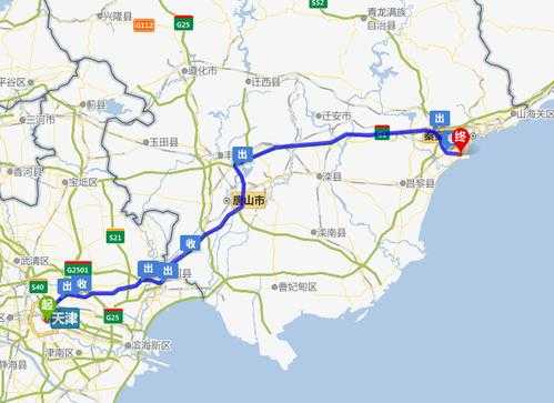 天津离北戴河多少公里（天津离北戴河多远火车）-图1