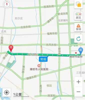 到潍坊风筝广场做多少路（潍坊风筝广场公交车）-图1